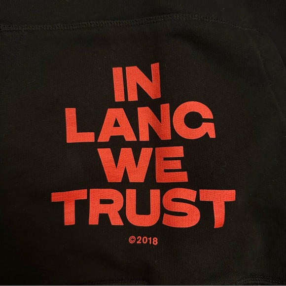 Helmut Lang In Lang We Trust Hoodie - Picture 3 of 6